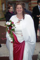 La robe de mariée médiévale de Dame Estelle