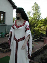 robe de mariée médiévale