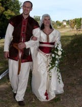 Le mariage médiévale de Dame Anne-Sophie et Sieur Xavier