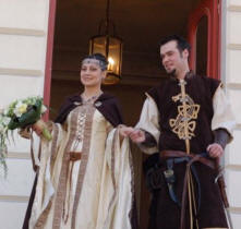 Le mariage médiéval de Dame Audrey et Sieur Clément