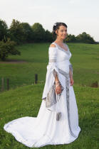 La robe de mariée elfique de Dame Virginie