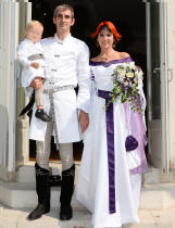 Les costumes pour le mariage elfique de Dame Aurélie et Sieur Eric