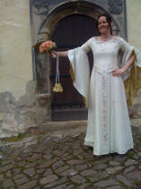 La robe de mariée elfique de Dame Kerstin