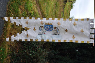 Bannière de Sainte Jeanne d'Arc, côté verso