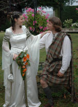 La robe de marie celtique Dame Ccile
