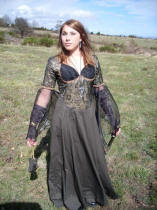 L'Elfe Gwenved et sa robe elfique
