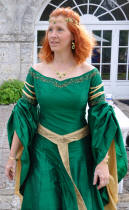 La robe médiévale de Dame Sandrine