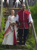 Le mariage médiéval de Dame Betty et Sieur Cyril