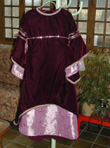 Robe de princesse médiévale pour fillette